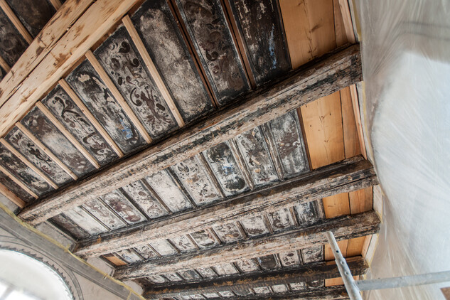 Malovaný renesanční strop 2020 | © Autor: Radomír Kočí, fotografie nepodléhá Creative Commons